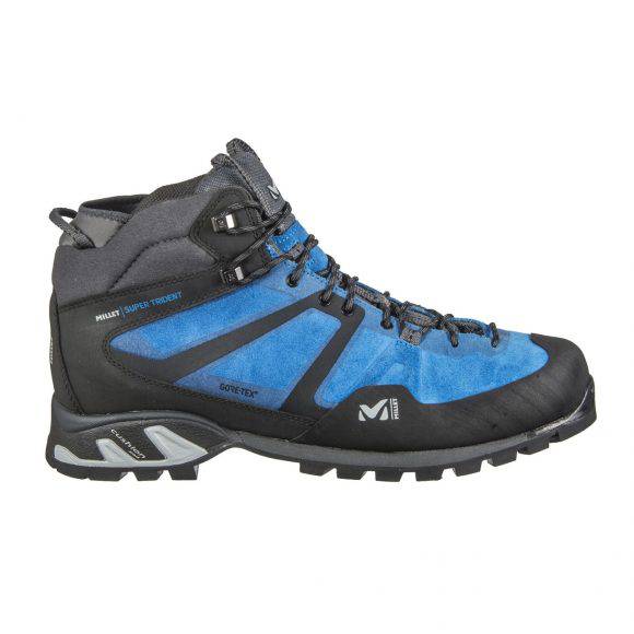 Lo scarpone da alpinismo Millet Super Trident GTX, in versione blu