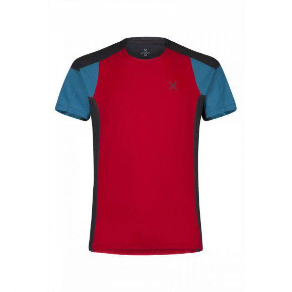 Montura Outdoor Trail 2 T-Shirt rosso/blu ottanio