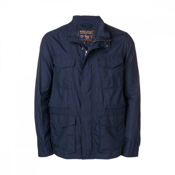 Giacca Woolrich Light Travel, in blu