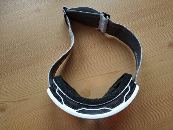 Sistema di aerazione con spugne visto dall'alto