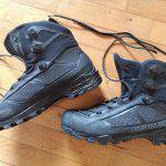 Fianco interno ed esterno dello scarpone Mammut Taiss Light Mid GTX