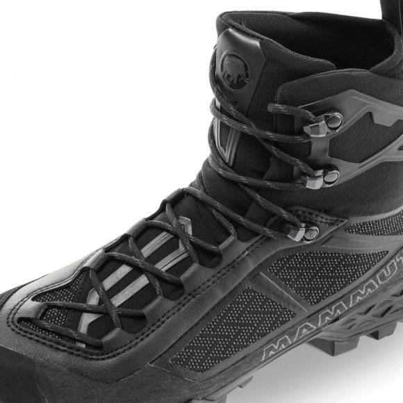 Mammut Taiss Light Mid GTX particolare allacciatura