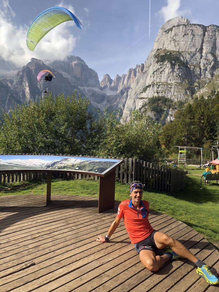 Enzo Romeri, trail runner locale, ci ha guidato sui sentieri dove è solito allenarsi