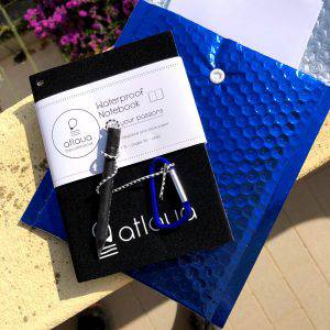 Atlaua Waterproof Notebook, il taccuino impermeabile per l'outdoor