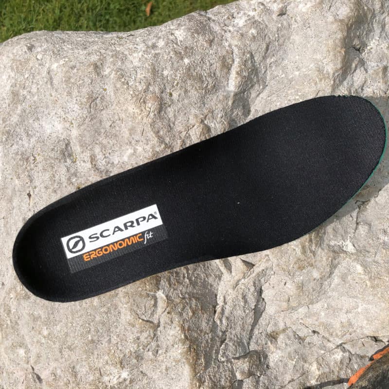 Scarpa Rush sottopiede, lato superiore