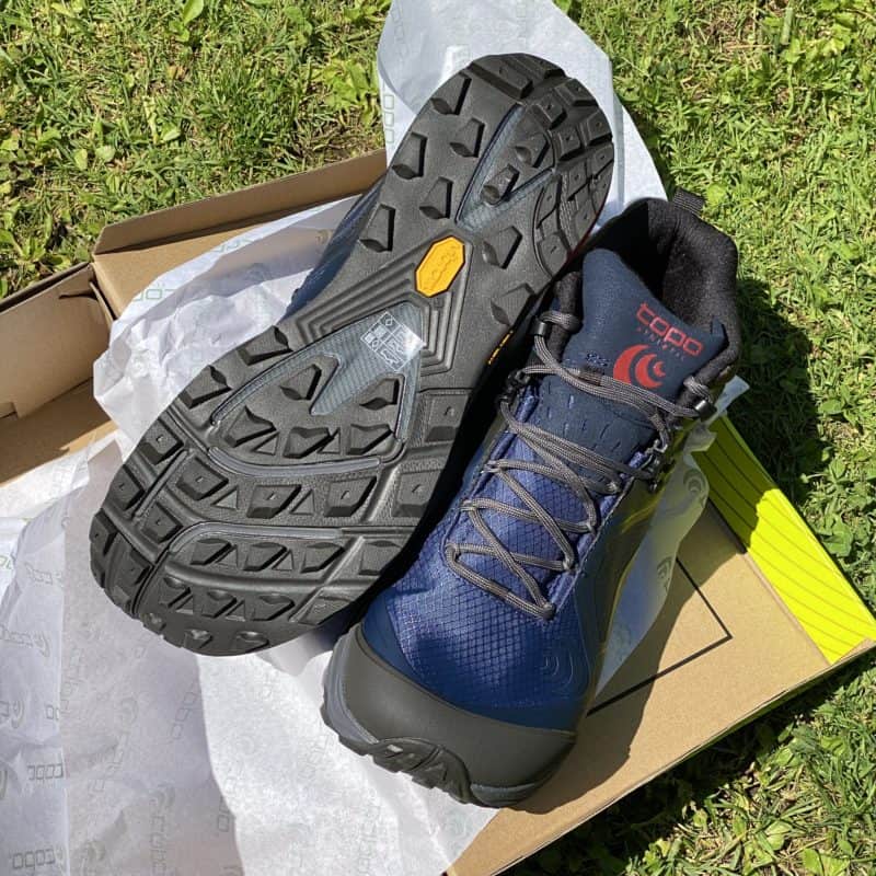 Topo Athletic Trailventure, ampia superficie portante