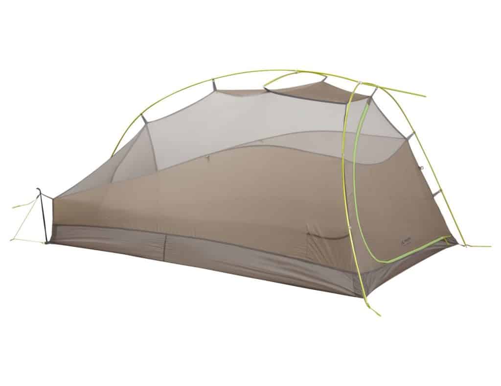 progetto di una tenda da trekking