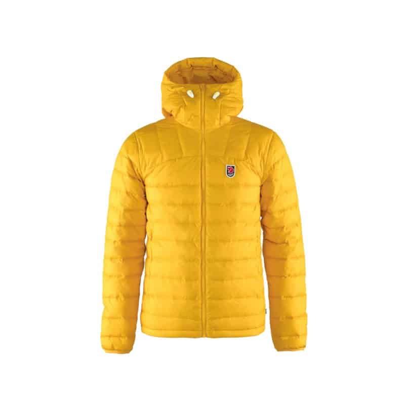 Fjällräven Expedition Pack down Hoodie uomo giallo