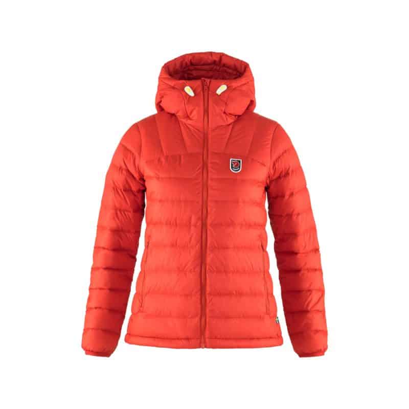 Expedition Pack Down Hoodie donna rosso