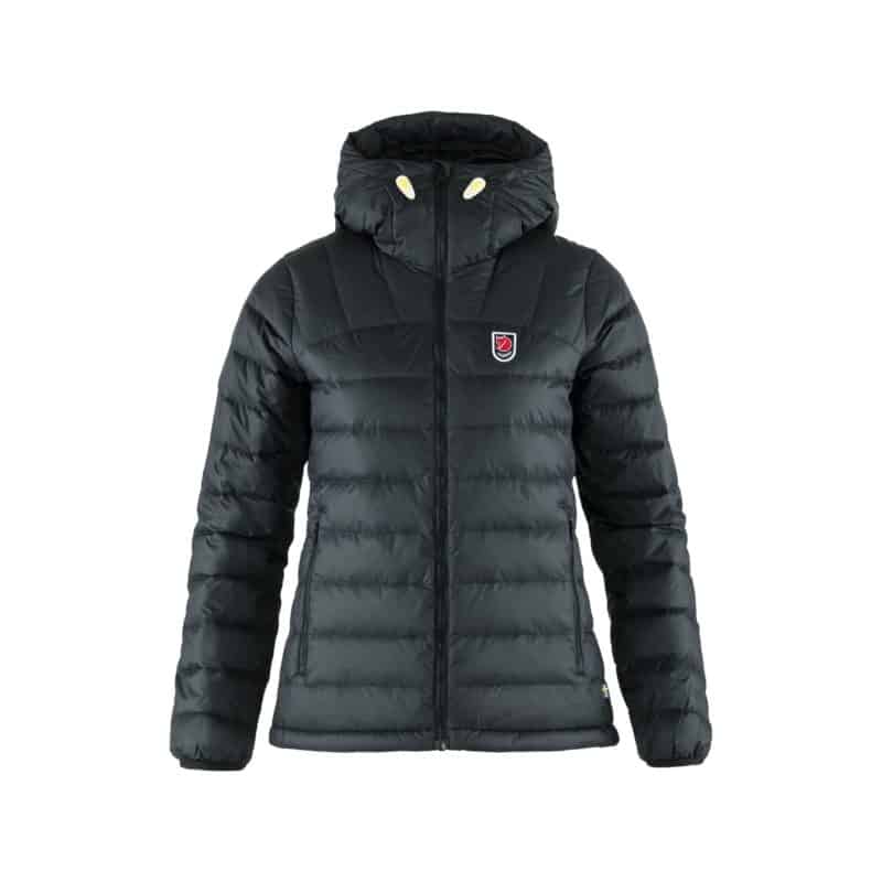Expedition Pack Down Hoodie donna nero