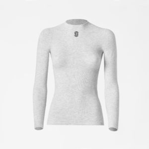 Silverskin Stay Warm - Maglia termica Manica Lunga Girocollo Donna