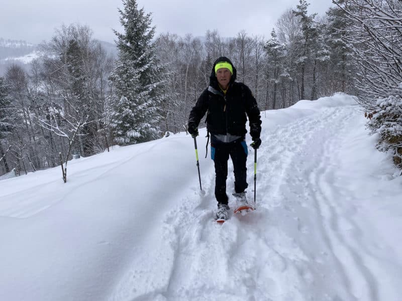 Alfredo Tradati, ciaspolata a Bardineto (Sv), gennaio 21