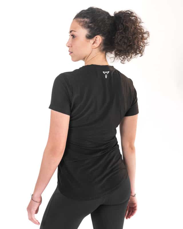 Youman Tee in colore nero