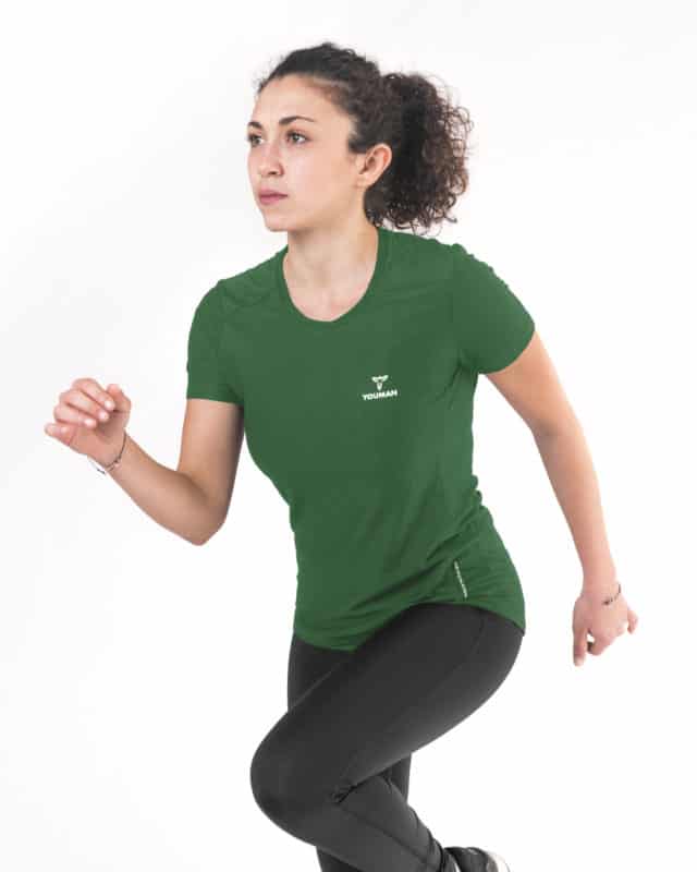 Youman Tee in colore verde