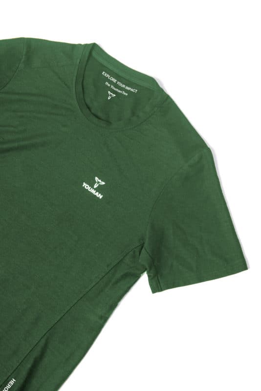 Youman Tee in colore verde