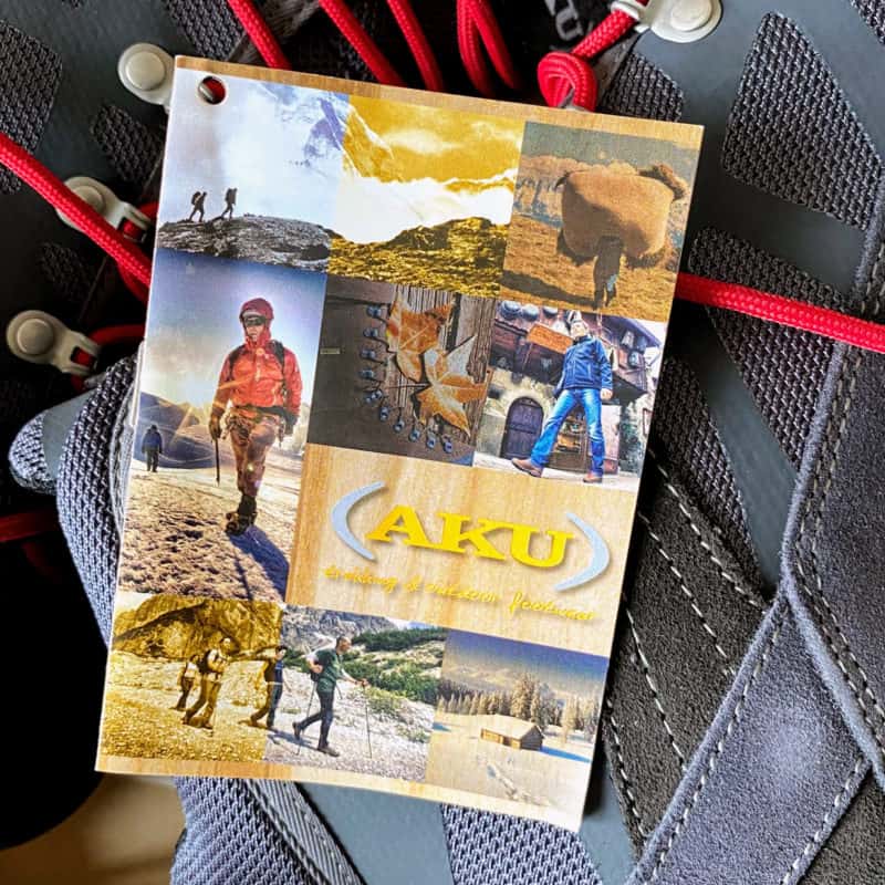 AKU Trekker Pro GTX manuale di manutenzione accluso