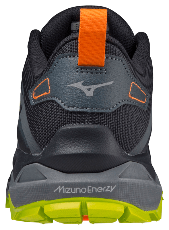 Mizuno Wave Mujin 8 con suola Michelin, il tallone nel modello uomo