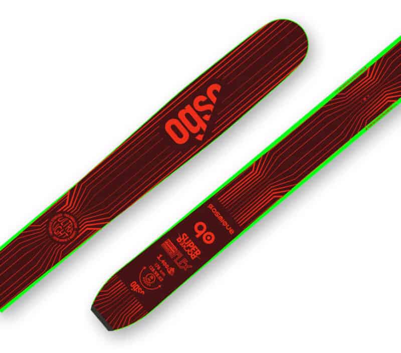 Ogso Cosmique 90 SR UL, spatola e coda