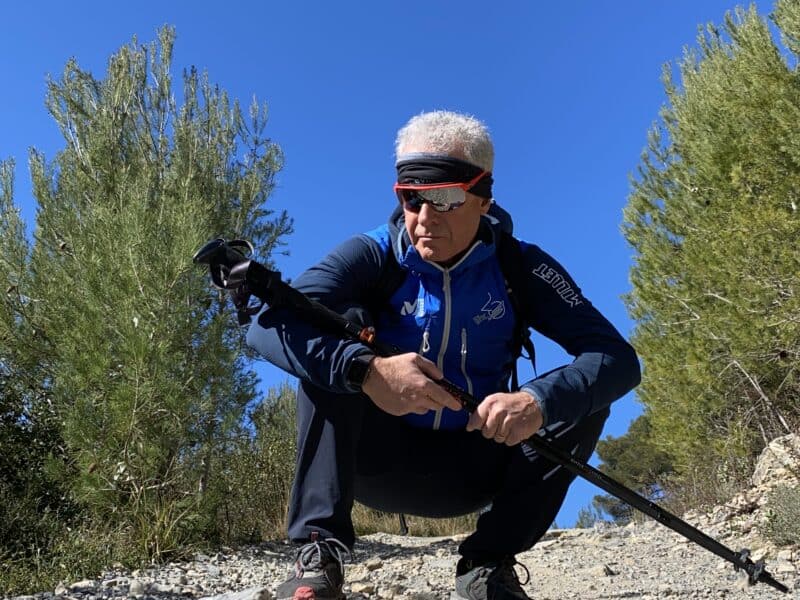 Leki Makalu FX Carbon, durante le il test