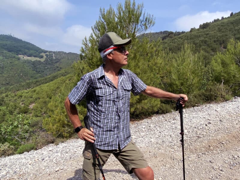 Fjällräven Abisko Cool Shirt durante il test