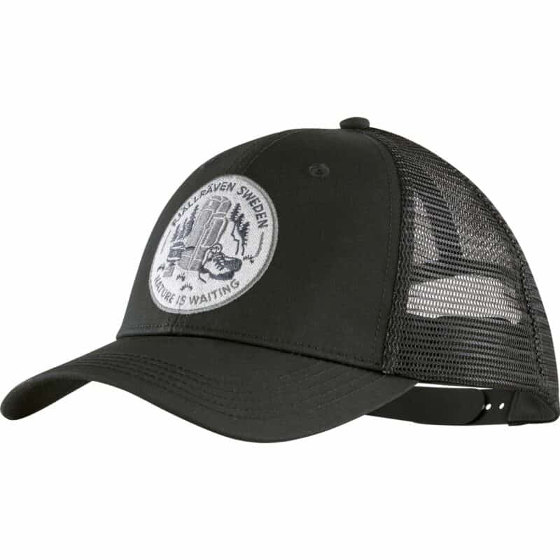 Fjällräven Fikapaus Långtradarkeps, cappello da trekking in nero