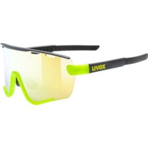 UVEX Sportstyle 236, occhiale da mountain bike, colore black yellow matt