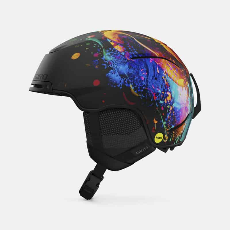 Giro Jackson MIPS, casco da sci, colore matte-black-orange-liquid