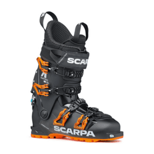 SCARPA 4-QUATTRO SL, la versione flex 120 del modello ibrido pista e sci alpinismo realizzato con Bode Miller