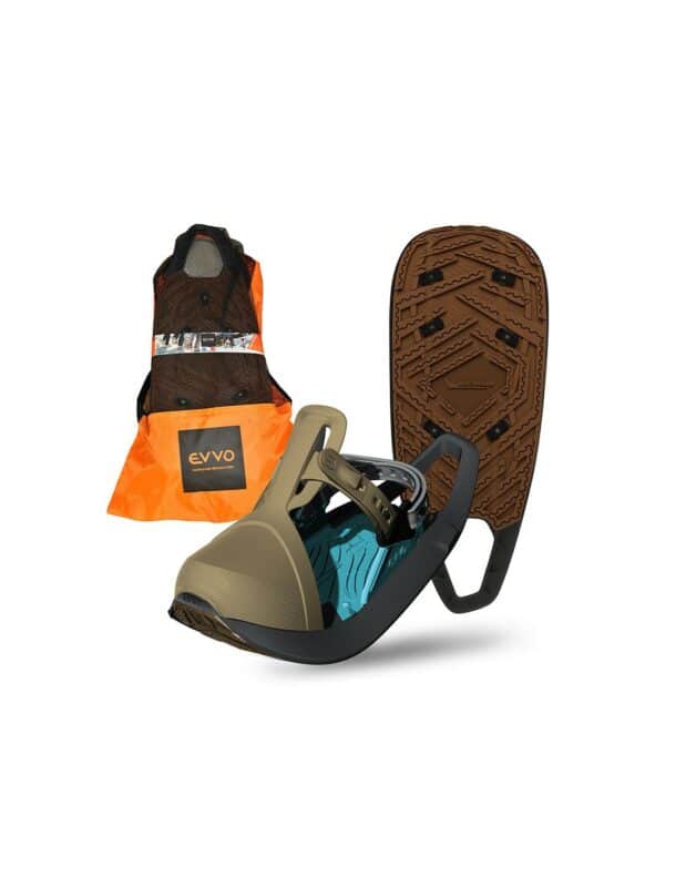 Evvo Toree Spikes - ciaspole e sacchetto per il loro trasporto