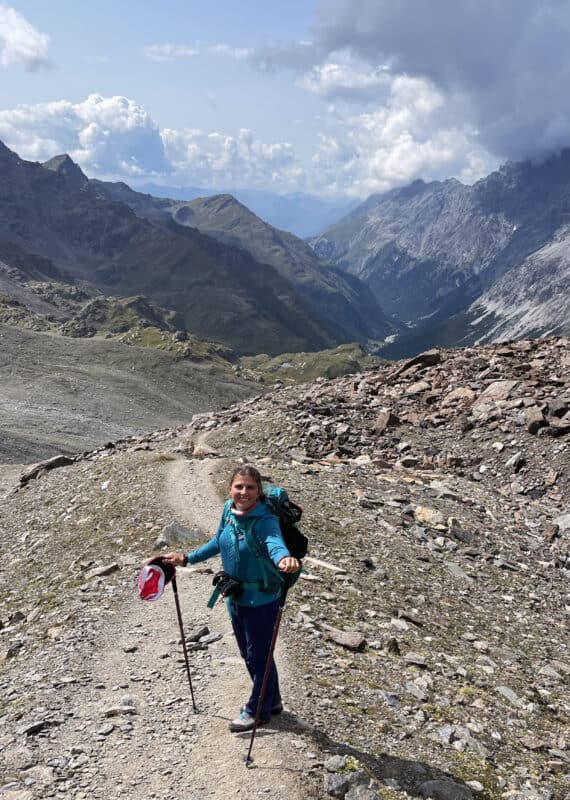 Valentina Gasparini, tester trekking.