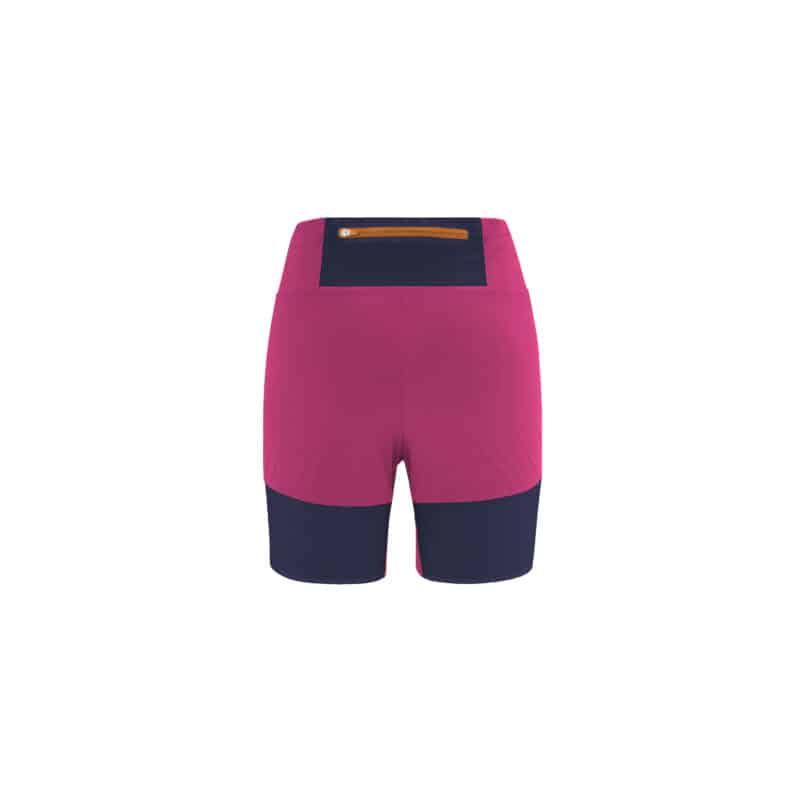 Millet Trilogy Sky Short donna, colore fucsia, vista posteriore.
