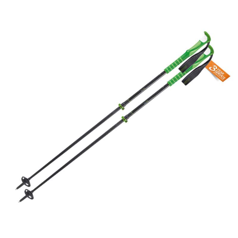 Bastone Komperdell Carbon C7 Ascent, colore "green".