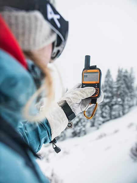Spot X, comunicatore GPS per lo sci, le ciaspole, lo sci alpinismo.