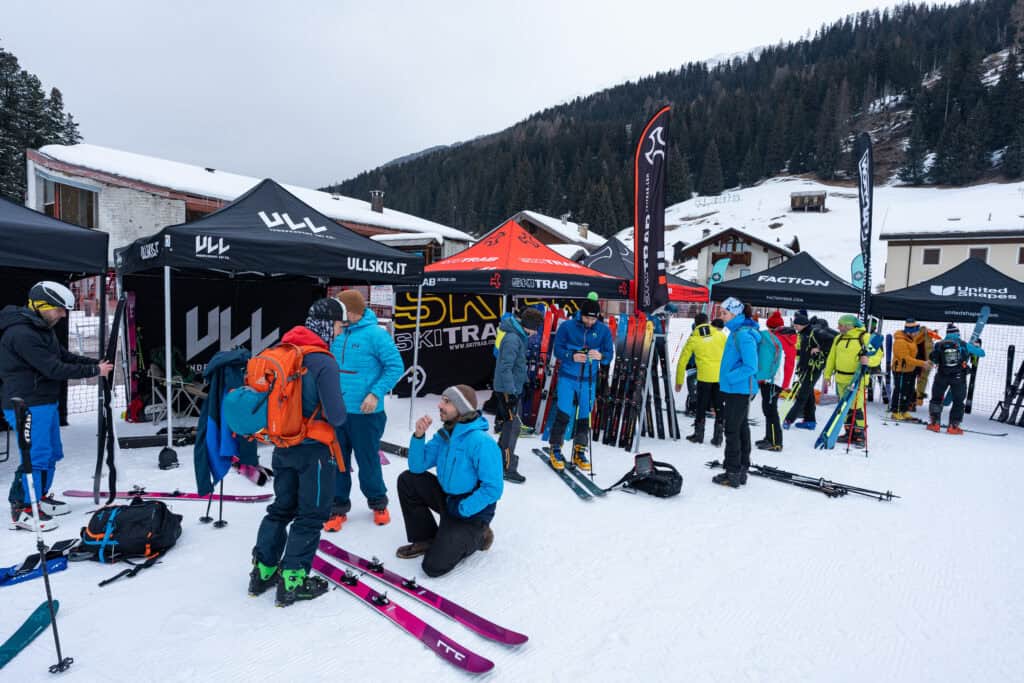 Il villaggio di Skimofestival 2025. (Ph. G. Meneghello)