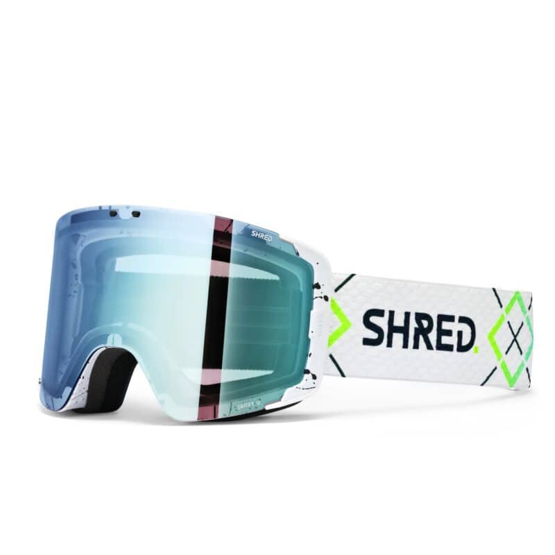 Maschera da Sci Shred, visiera protettiva per sport invernali, gamma alta, performance professionale.
