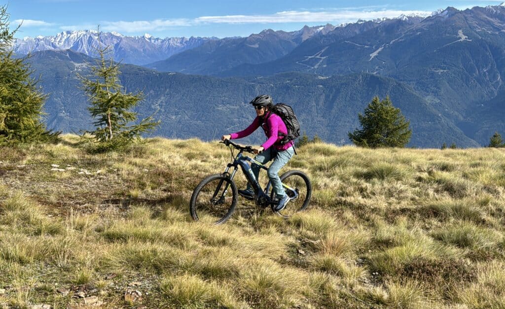 Teglio, patria dello sport: in Mtb fino ad alte quote.