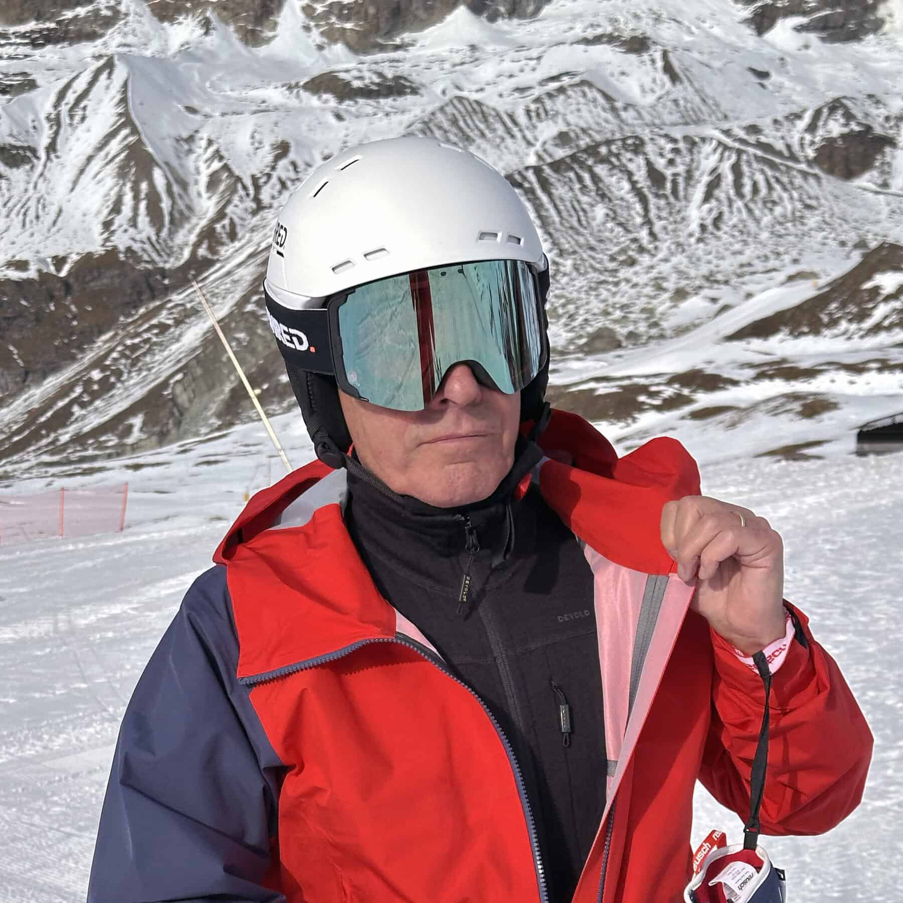 Alfredo, con SHRED. Notion in assetto freeride.