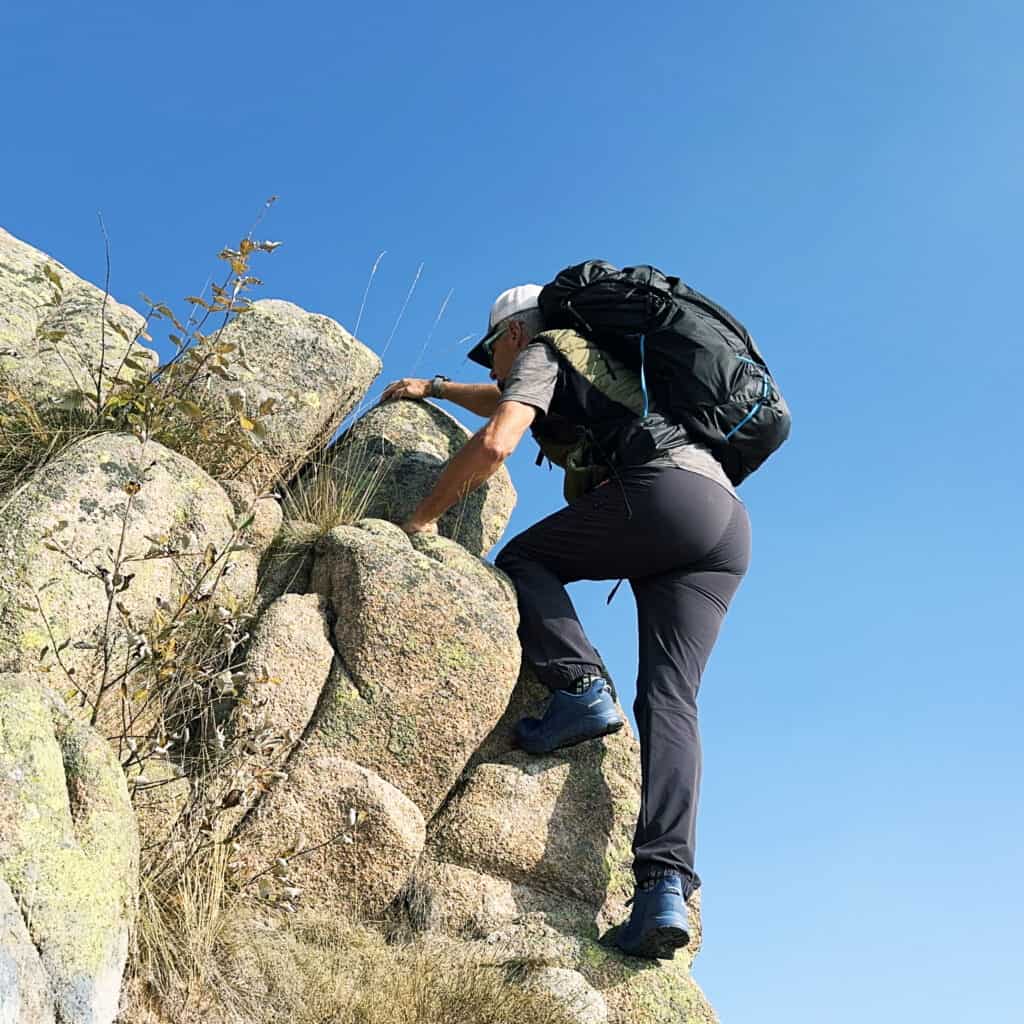 Gregory test su roccia.