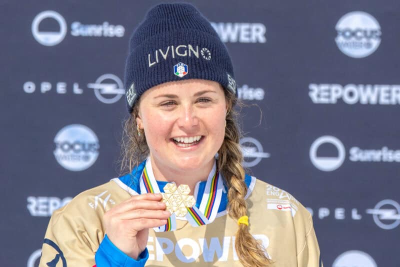 Michela Moioli (ITA) icone dello snowboard azzurro. Photo: Pentaphoto