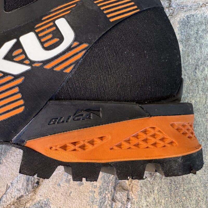 AKU Croda Boa GTX dettaglio del tacco e del sistema Elica
