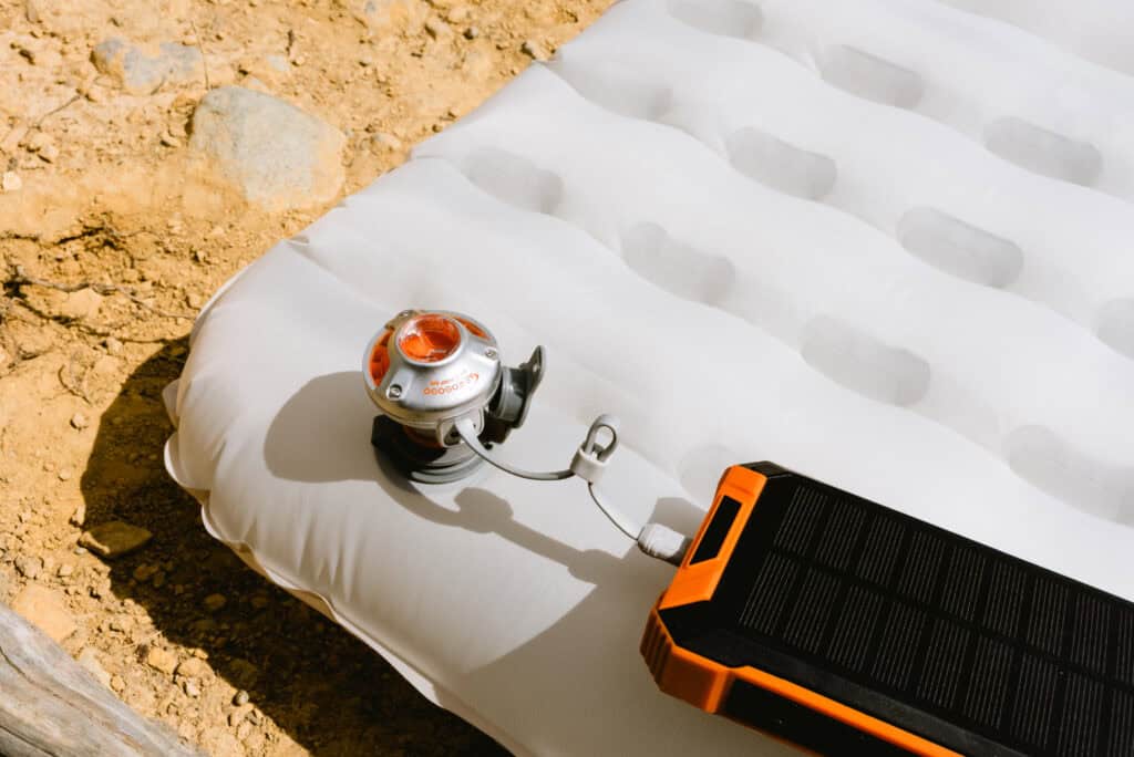 Aerogogo Giga PUMP Air alimentato da power bank